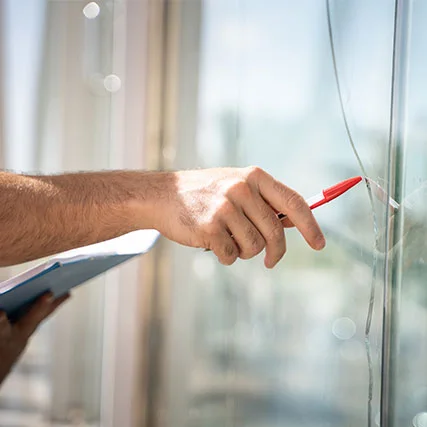 broken glass repair in Tallahassee, FL